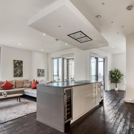 Apartamento Stunning 360º View Luxurious Penthouse Londres Exterior foto