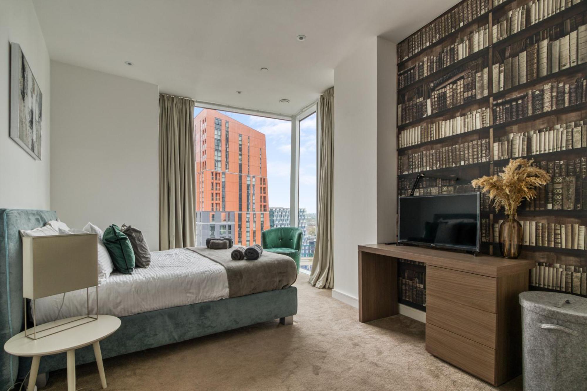 Apartamento Stunning 360º View Luxurious Penthouse Londres Exterior foto