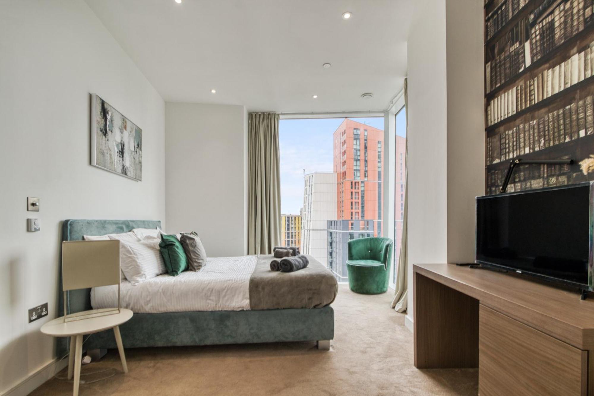 Apartamento Stunning 360º View Luxurious Penthouse Londres Exterior foto