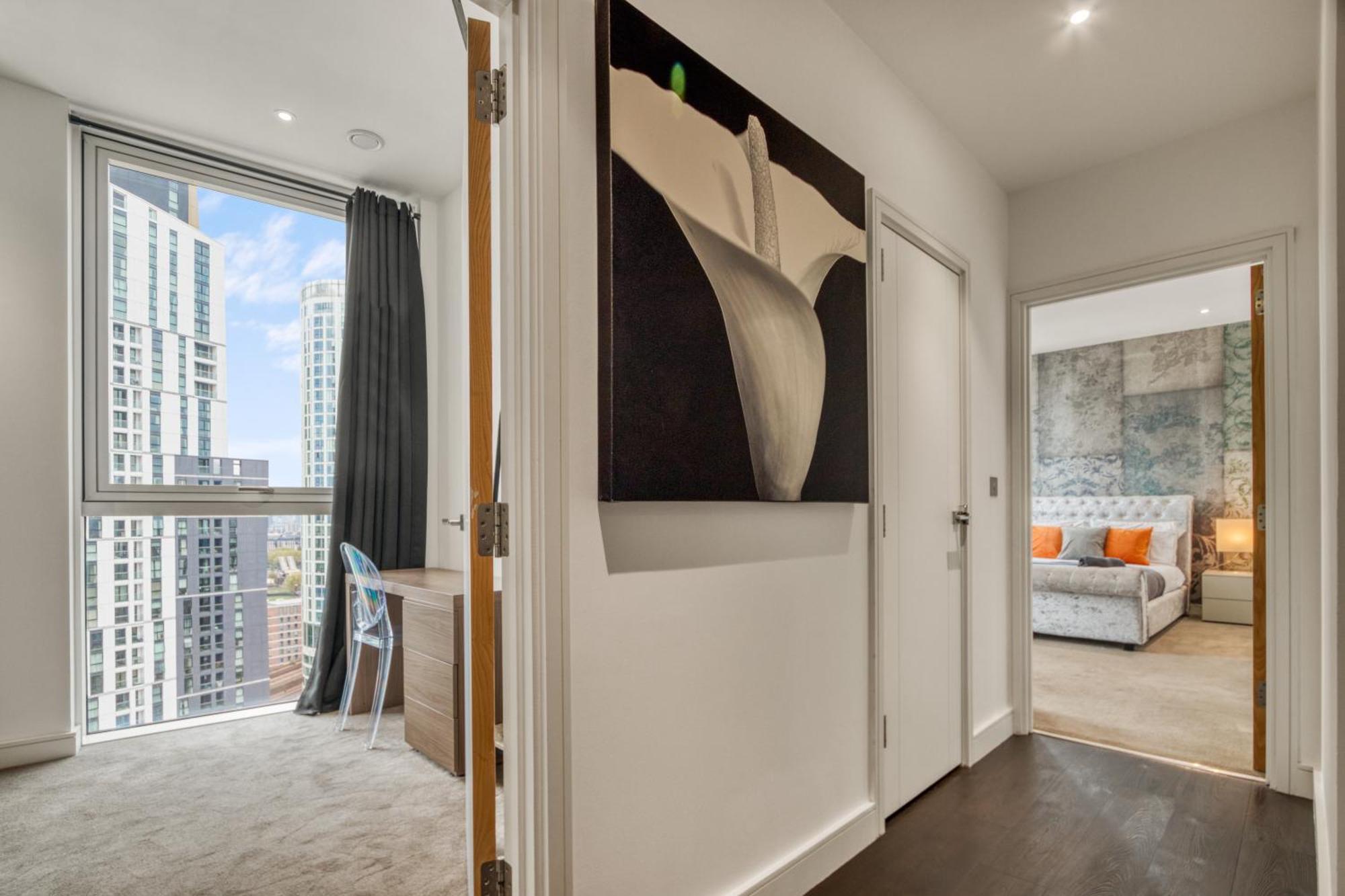 Apartamento Stunning 360º View Luxurious Penthouse Londres Exterior foto